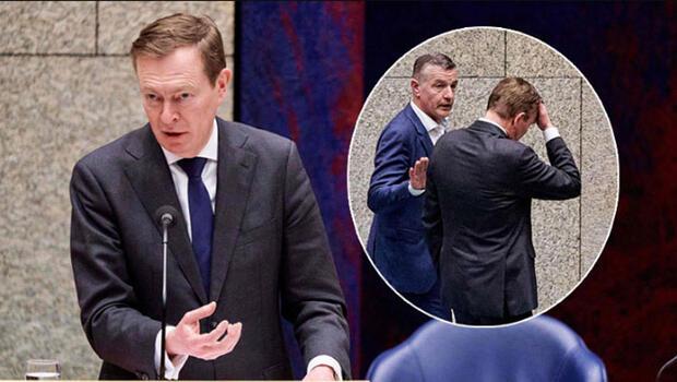 Hollanda'da corona virüs oturumunda bayılan Sağlık Bakanı istifa etti