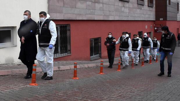Kayseri'deki suç örgütü operasyonunda 8 şüpheli adliyeye sevk edildi