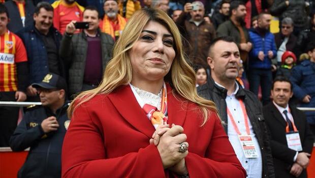 Kayserispor Başkanı Berna Gözbaşı gözyaşlarına boğuldu!