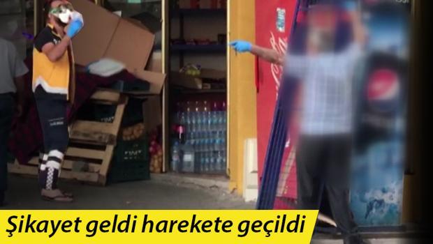 Markette panik! Virüs taşıdığını bildiği halde çalışmaya devam etti