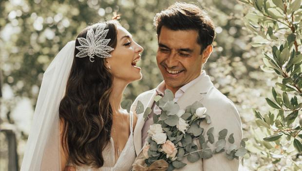 Cansel Elçin ve Zeynep Tuğçe Bayat'ın nikahından muhteşem fotoğraflar!