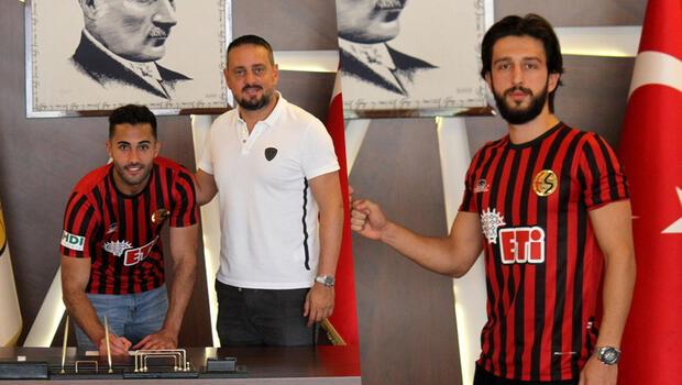 Eskişehirspor, Mevlüt Çelik ve Kaan Gül'le sözleşme yeniledi