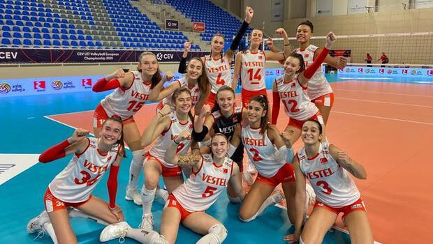 U17 Voleybol Kız Milli Takımımız, Avrupa Şampiyonası’nda yarı finalde