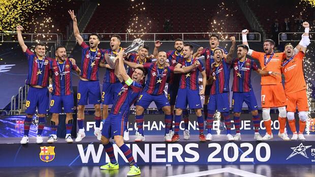 Son dakika | UEFA Futsal Şampiyonlar Ligi'nde şampiyon Barcelona