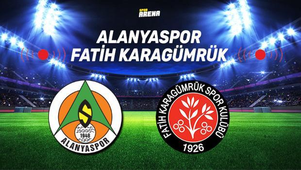 Canlı Anlatım İzle | Alanyaspor Fatih Karagümrük maçı