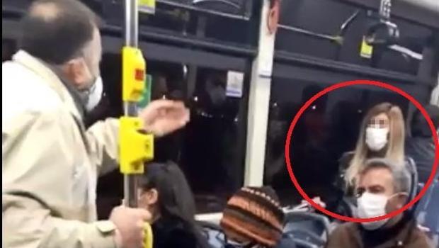 Belediye otobüsünde ‘koronavirüs’ paniği