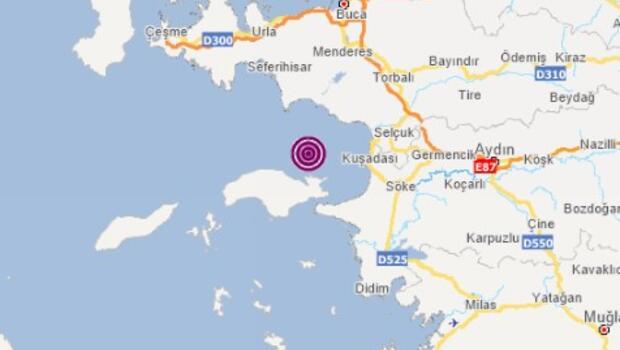İzmir son dakika deprem! Kuşadası körfezinde 4.2 büyüklüğünde deprem