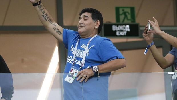 Diego Maradona'dan müjdeli haber