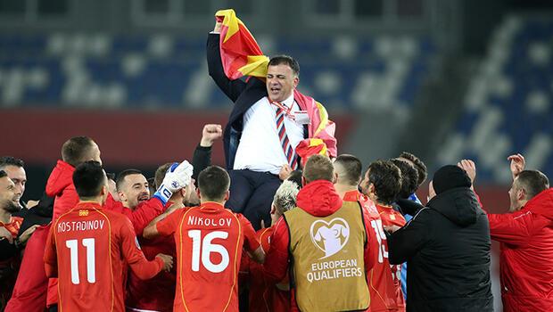 Kuzey Makedonya, EURO 2020 biletini tek golle aldı!