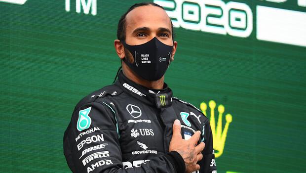 Formula 1'de 7. kez şampiyon olan Hamilton: "Bu, hayallerimizin çok çok ötesinde"