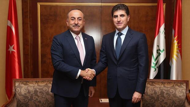 Dışişleri Bakanı Çavuşoğlu, IKBY Başkanı Barzani'yle telefonda görüştü 