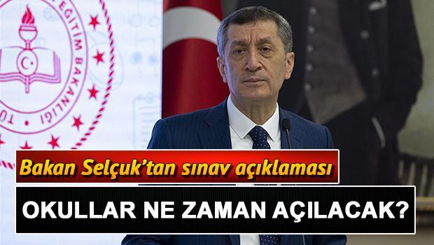 Son Dakika: Okullar ne zaman açılacak, açılacak mı? Sınavlar iptal mi oldu? MEB'ten sınav ve online eğitim açıklaması