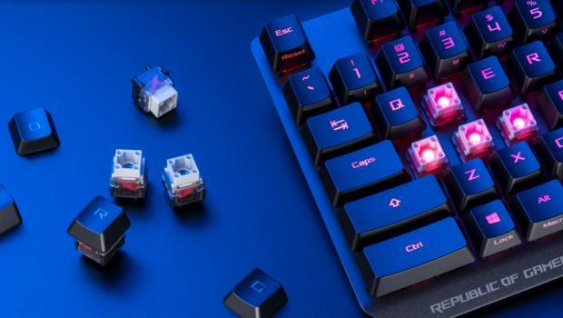 Asus, RX Optik Mekanik anahtarlı klavyesini duyurdu