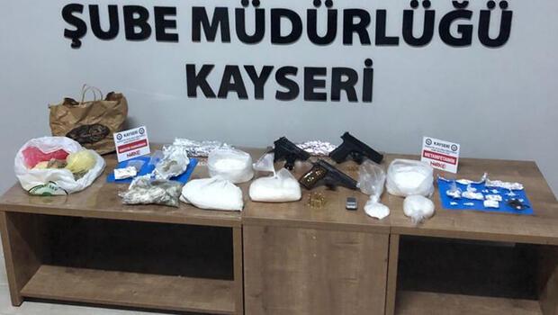 Kayseri'de uyuşturucu operasyonu
