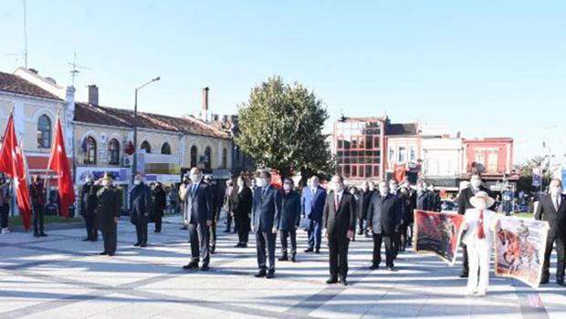 Edirne'nin düşman işgalinden kurtuluşu, tedbirli kutlandı
