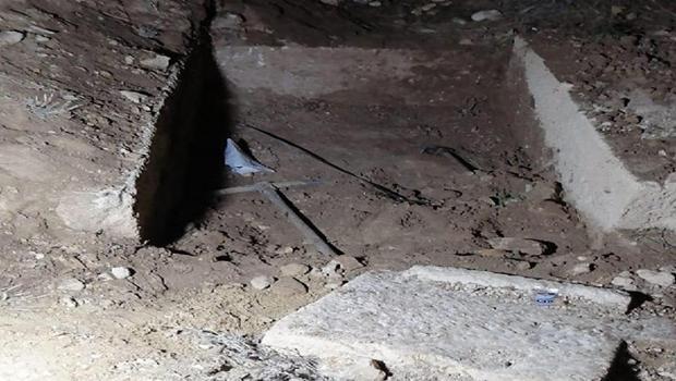 Denizli'de kaçak kazı yapan 4 kişiye suçüstü