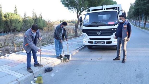 Temizlik işçilerinden örnek davranış!