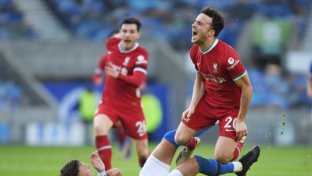 Liverpool, Brighton deplasmanında galibiyeti 90 3'te kaçırdı