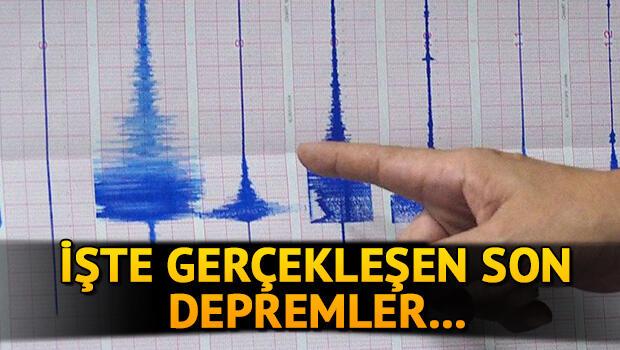 Son depremler: Deprem mi oldu? Kandilli Rasathanesi ve AFAD deprem açıklamaları