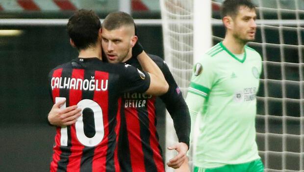 Milan 4-2 Celtic (Hakan Çalhanoğlu'nun golü)