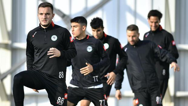 Konyaspor, Büyükşehir Belediye Erzurumspor maçına hazır