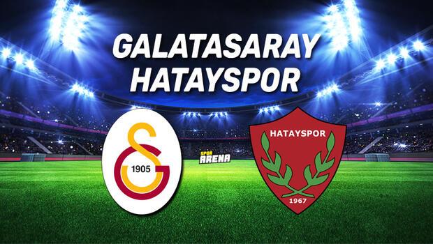 Galatasaray Hatayspor maçı saat kaçta, hangi kanaldan canlı yayınlanacak?