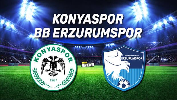 Canlı | Konyaspor BB Erzurumspor maçı