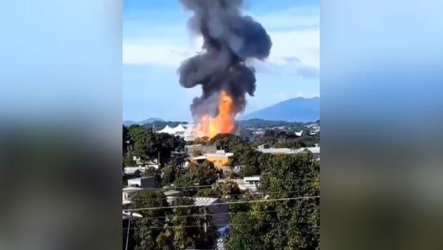 El Salvador’da gaz depolama tesisinde patlama