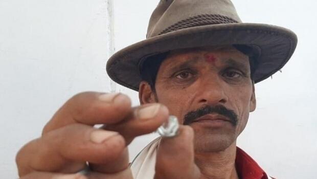 Hindistan'da bir çiftçi 1 günde milyoner oldu