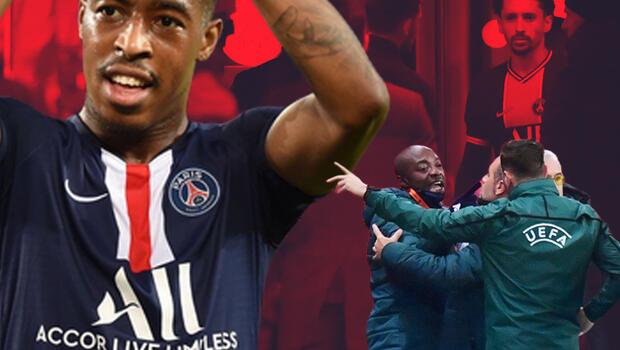 Başakşehir maçında PSG'li oyuncu fitili ateşledi! 'Haydi gidelim' | Paris'te ırkçılık skandalı