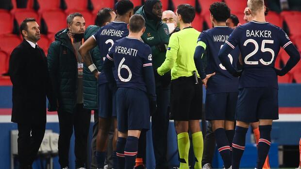 Son dakika haberi: Paris Saint Germain Başakşehir maçı ne zamana ertelendi? PSG Paris'te Başakşehir maçında ne oldu? Paris'te ırkçı saldırı! 