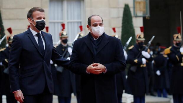 Fransa'da büyük skandal! Sisi'ye verilen onur nişanı herkesten gizlendi