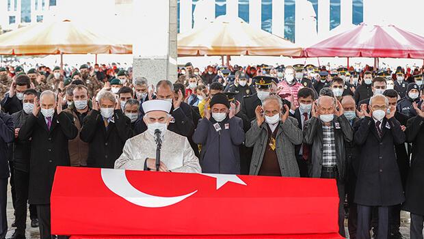 Resulayn şehidi Uzman Çavuş Oğuzhan Anar, Ankara'da son yolculuğa uğurlandı