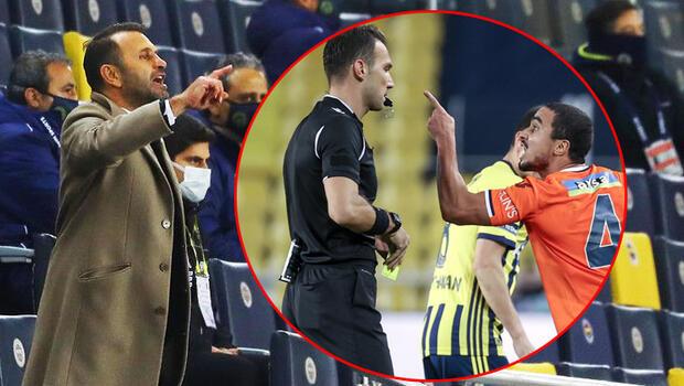 Fenerbahçe Başakşehir maçında gerginlik! Kırmızı kartlar sonrası...