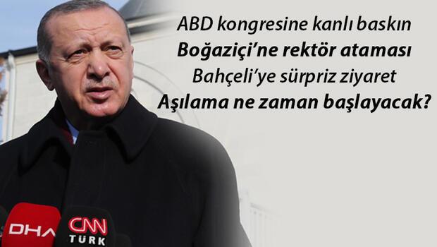 Boğaziçi'nde rektör ataması, ABD'deki kanlı baskın, ittifak mesajı... Erdoğan'dan flaş mesajlar