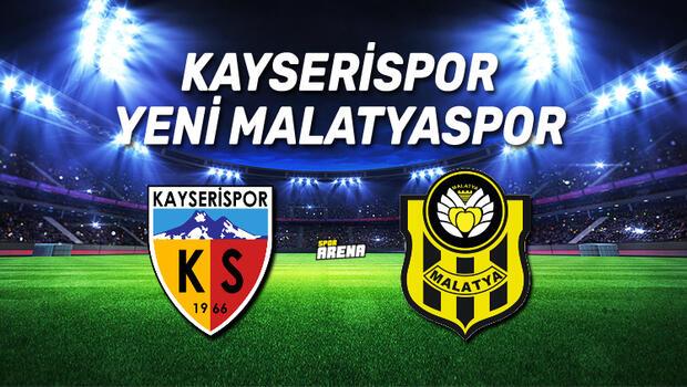 Canlı Anlatım | Kayserispor Yeni Malatyaspor maçı 