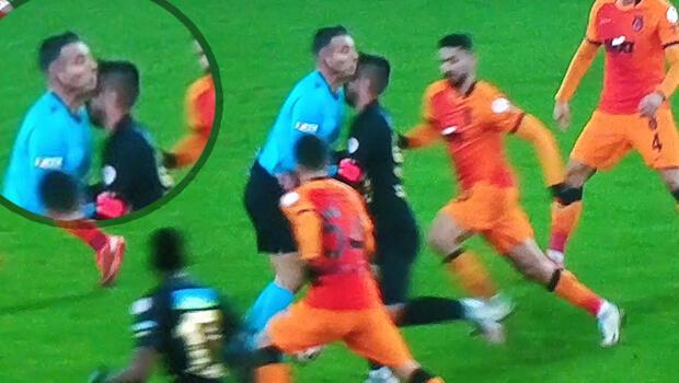 Malatyaspor - Galatasaray maçında talihsiz sakatlık! Adem Büyük ve Özgür Yankaya çarpıştı...