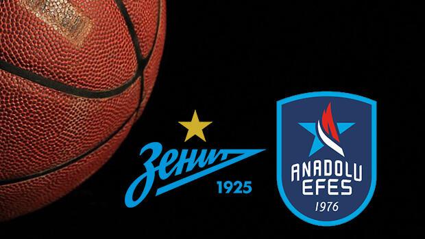 Zenit Anadolu Efes maçı saat kaçta ve hangi kanalda canlı yayınlanacak? Temsilcimiz Rusya deplasmanında!