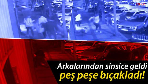 Beşiktaş'ta vahşet! 3 kişiyi birden peş peşe bıçakladı
