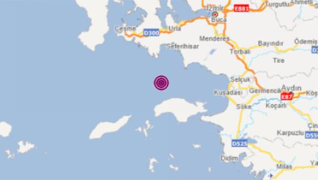 Son dakika deprem haberi: İzmir açıklarında deprem!