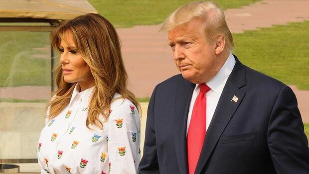 Trump'ın azil davası sürerken eşi Melania kaplıca keyfi yaptı