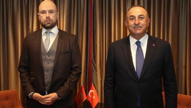 Dışişleri Bakanı Çavuşoğlu, Karadağlı mevkidaşı ile Brüksel'de biraraya geldi