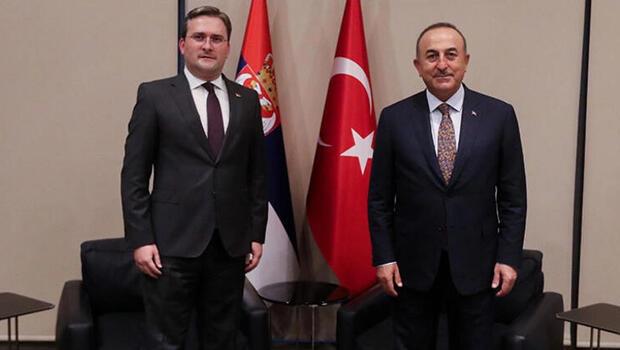Dışişleri Bakanı Çavuşoğlu, Sırp mevkidaşı Selakoviç'le görüştü