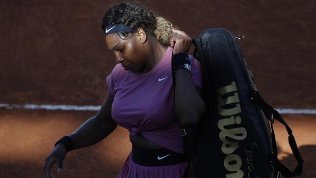 Serena Williams, İtalya Açık'a erken veda etti