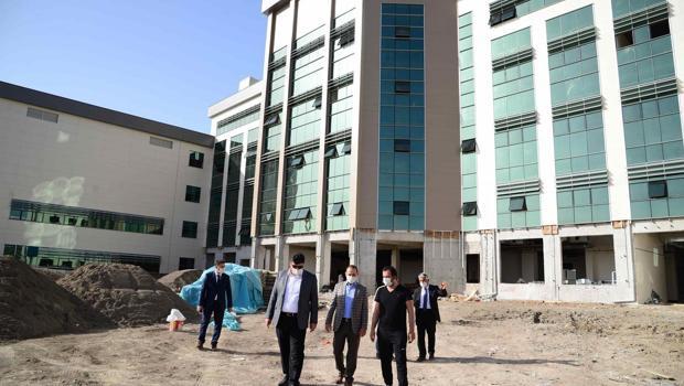 Hastanenin temmuzda açılması planlanıyor