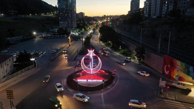 Ay-yıldızlı aydınlatma