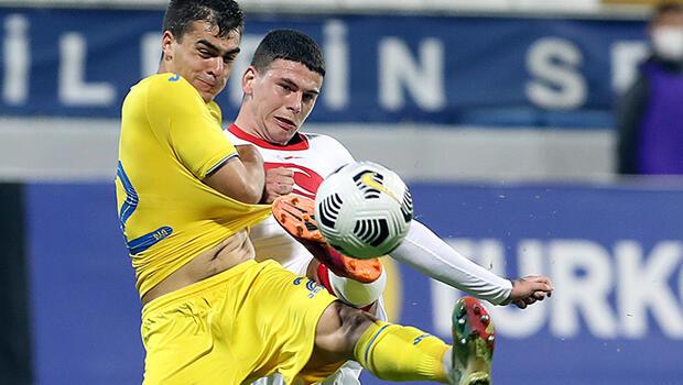 Ümit Milli Takım, Ukrayna ile hazırlık maçında 1-1 berabere kaldı