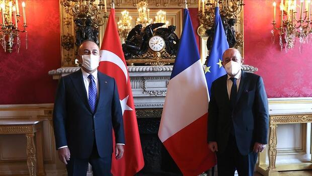 Fransa'dan Çavuşoğlu-Le Drian görüşmesine ilişkin açıklama