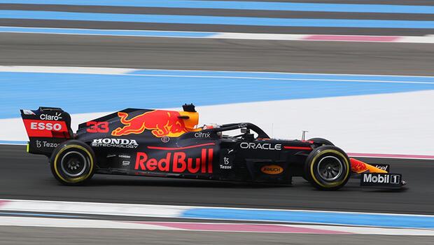 F1 Fransa Grand Prix'sinde pole pozisyonu Verstappen'in
