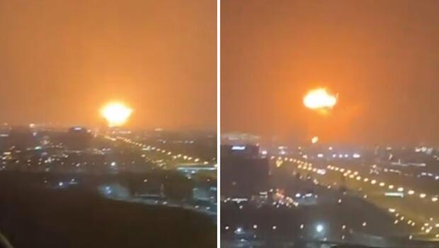 Son dakika haberi: Dubai'de büyük patlama! Görüntüler dehşet verici